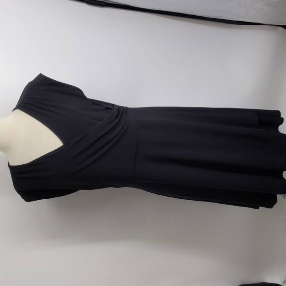 Dusak Design black sleeveless dress-sz L - Picture 1 of 6